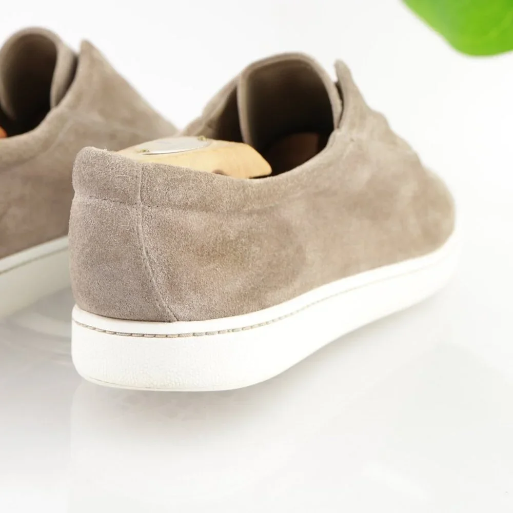 Vince Womens Viktor Slip On Shoes Size 9.5 Tan Beige Suede‎ Casual Loafers Comfy
